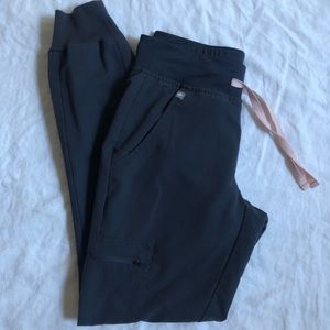 Figs charcoal Zamora joggers size xxs